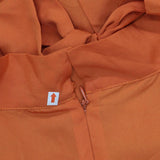 Tahari Asl Women's Pleated-Trim Tie-Neck Dress 2AM188-T2 Burnt Orange 12