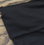White Mark Foldover Knit Solid Palazzo Pants 0656729710401 Black 1X