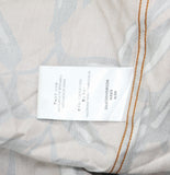 Officine Generale Button-Down Camp Shirt Rouille Iced Coffee Brown Multi XL