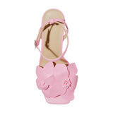 A New Day Womens Antonette Floral Heels 89530315 Pink 6M