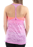 Material Girl Juniors Braided-Back Graphic Tank Top Blooming Lotus Purple XL