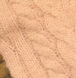 A New Day Womens Round Neck Cable Knit Pullover Sweater 94681582 Pink S