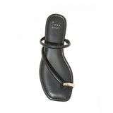 A New Day Womens Hanna Toe Ring Thong Sandals with Memory Foam Insole Black 6M