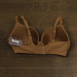 Auden Luxe Stretch Comfort Wire Demi Bra 94266752 Caramel Brown 36DD