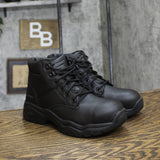 S Sport By Skechers Mens Elton Steel Toe Leather Work Boots 88421397 Black 7