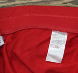 Denim & Co. Easy Wear French Terry Lined Knit Pants A671465 Apple Red 2X Tall
