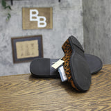 Universal Thread Mary Jane Flats with Ankle Strap 94462393 Leopard Dark Brown 8M