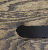 Madewell Leather Organic Hardware Belt Black See Measurements.