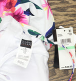 Island Escape Womens Capetown Underwire Tankini Swim Top N760558 White Multi 8
