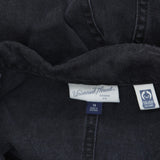 Universal Thread Womens Long Sleeve Utility Baggy Denim Jumpsuit Black 14