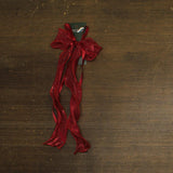 Wild Fable Gemmed Bow Hair Clip Rhinestone Accent 94749553 Red