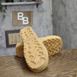 Bearpaw Navigate Open Toe Slide Platform Suede Sandals 1009137032 Iced Coffee 8M