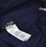 Lauren Ralph Lauren Tunic Swim Cover-Up Dress 20151080W Dark Navy Blue 3X