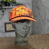 Cobra Mens Camo Rope Three Springs PA Snapback Baseball Hat Cap Bright Orange OS