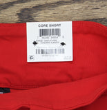 INC International Concepts Bengaline Knit Regular Shorts Cherry Candy Red 10
