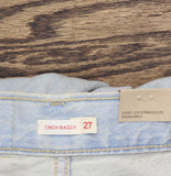 Levi's Cinch Baggy Womens Jeans High Rise Zip Fly 94417178 On Blast Blue 27X31