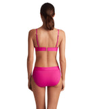 Lauren Ralph Lauren Club Solids Triangle V-Neck Bikini Top Freesia Purple Pink 8