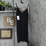Stars Above Women's Beautifully Soft Chemise Nightgown 84043090 Black M