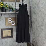 Nine West Womens Sleeveless Knit Ponte Swing Dress 16604fb135cc74 Black M