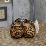A New Day Tasmin Leopard Print Velvet Flats 94568225 Leopard Brown Multi 6M
