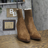 Universal Thread Womens Kinley Ankle Boots 88225814 Cognac Brown 7.5M