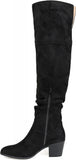 Journee Collection Zivia Women's Slouchy Over-the-Knee Boots Black 7.5WC