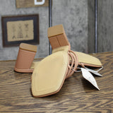 A New Day Women's Blakely Mule Heels with Memory Foam Insole Light Brown 8.5M