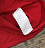 Jordan Boys Gametime Hooded Fleece Hoodie Sweatshirt 95F209G Red / Black S
