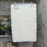 Peri Home Rectangle Scalloped Bath Rug Mat 3Y84470RBL Blue 20x30