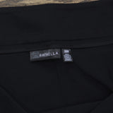Rafaella Womens Business Modern Wrap Skirt Plus LRBSC066R1 Black 16W