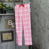 Max and Olivia Pajama Sleep Shirt Pants Headband Set Red Pink Multi XL (14-16)