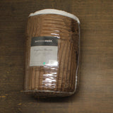 Madison Park Williams Corduroy Plush Comforter Mini Set Brown Full / Queen