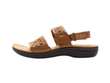Clarks Laurieann Lily Slingback Sandals 26187053 Tan Leather Brown 12M