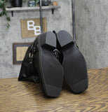 Universal Thread Womens Oakley Harness Boots with Memory Foam Insole Black 6M