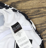 Island Escape Monterey Printed Tankini Swim Top N760933 Black / White 10