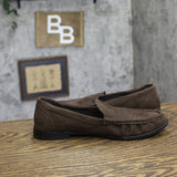 A New Day James Rouched Loafers Faux Suede 94462341 Brown 8M