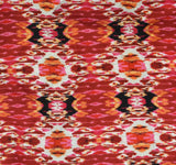 Teeze Me Juniors Spaghetti Strap Tribal Bandeau Dress Fire Red Multi S