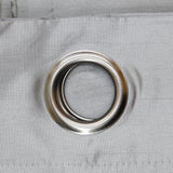 ZUZIFY Blackout Grommet Curtain Panel 1671af1f56b620 Silver Gray 50" x 120"