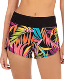 Hurley Juniors Tropic Dance Pull-on Board Shorts HS1109 Black Multi S