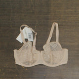 Simone Perele Womens Comete Full Coverage Lace Bra 12S324 Pinky Sand Pink 38D