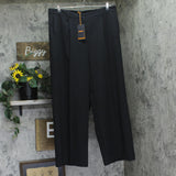 Boss Orange Pleated Wide-Leg Pants 5052271700100 Black 14