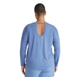 All In Motion Womens Leggings-Friendly Long Sleeve Top 90612561 Blue XL