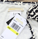 Michael Michael Kors Classic Printed Bikini Bottoms MM42142 Black Multi M