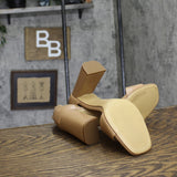 A New Day Womens Shelly Heels Block 89469642 Tan Brown 9.5M