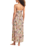 Bar III Womens Animal-Print Swim Cover Up Dress MBSH24834 Multi Animal Pink XS