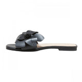 A New Day Womens Alyssa Floral Slide Sandals 89529987 Black 9.5M