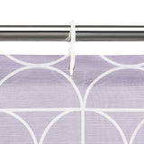 No. 918 Roswell 13 Piece Shower Curtain Set 167171c0c70e2b Purple 70" x 72"