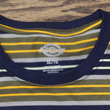 Dickies Womens Remanufactured Baggy Utility Pocket T-Shirt Tee Green Multi 2 XL