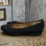 Style & Co Womens Lydiaa Ballet Flats 10010999800 Black 9M