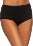 Felina Womens 8 Pack Cotton Modal Stretch Hi-Cut Brief Warm Animal Brown XL